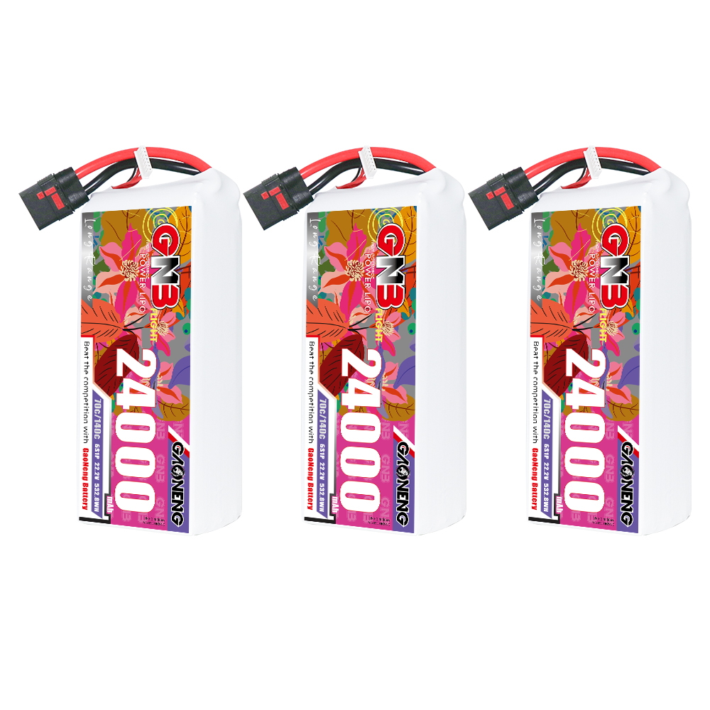 GAONENG GNB 6S1P 22.2V 24000mAh 70C RC LiPo Battery QS8