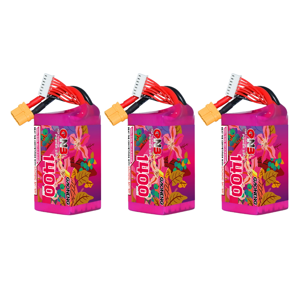 GAONENG GNB 6S 22.2V 1400mAh 160C XT60 LiPo Battery