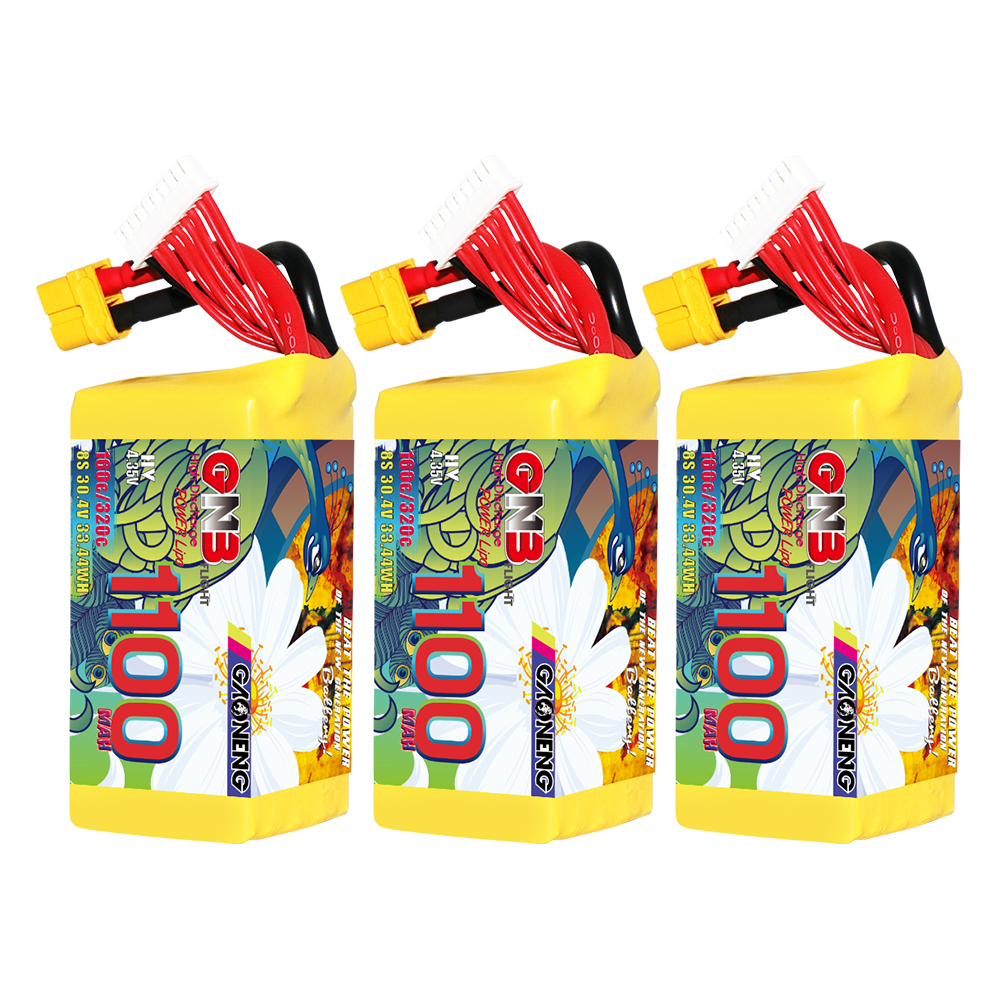 GAONENG GNB LiHV 8S 30.4V 1100mAh 160C XT60 LiPo Battery