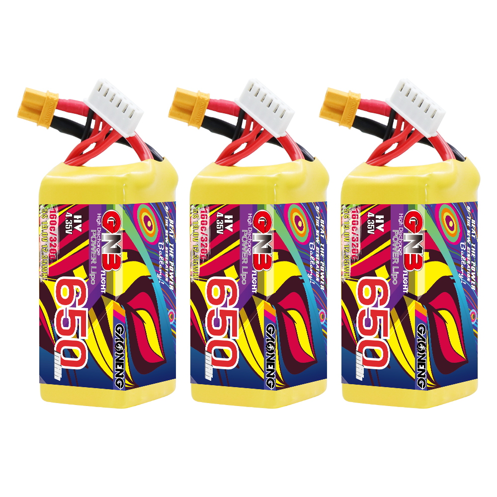 GAONENG GNB LiHV 5S 19V 650mAh 160C XT30 HV LiPo Battery