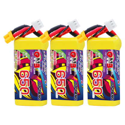 GAONENG GNB LiHV 2S 7.6V 650mAh 160C XT30 LiPo Battery