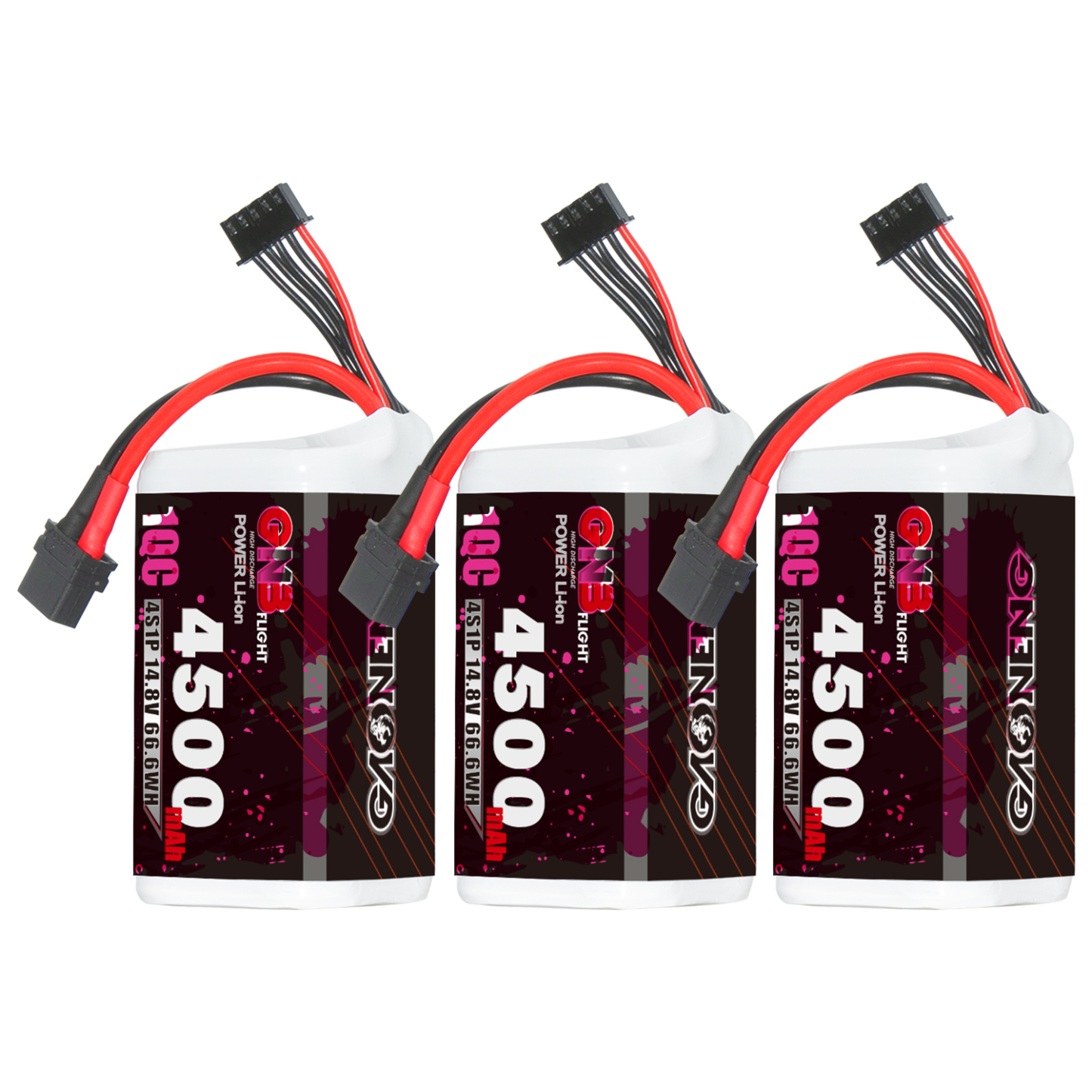 GAONENG GNB 4S 14.8V 4500mah 10C XT60 Li-ion Battery made with Molicel 21700 P45B