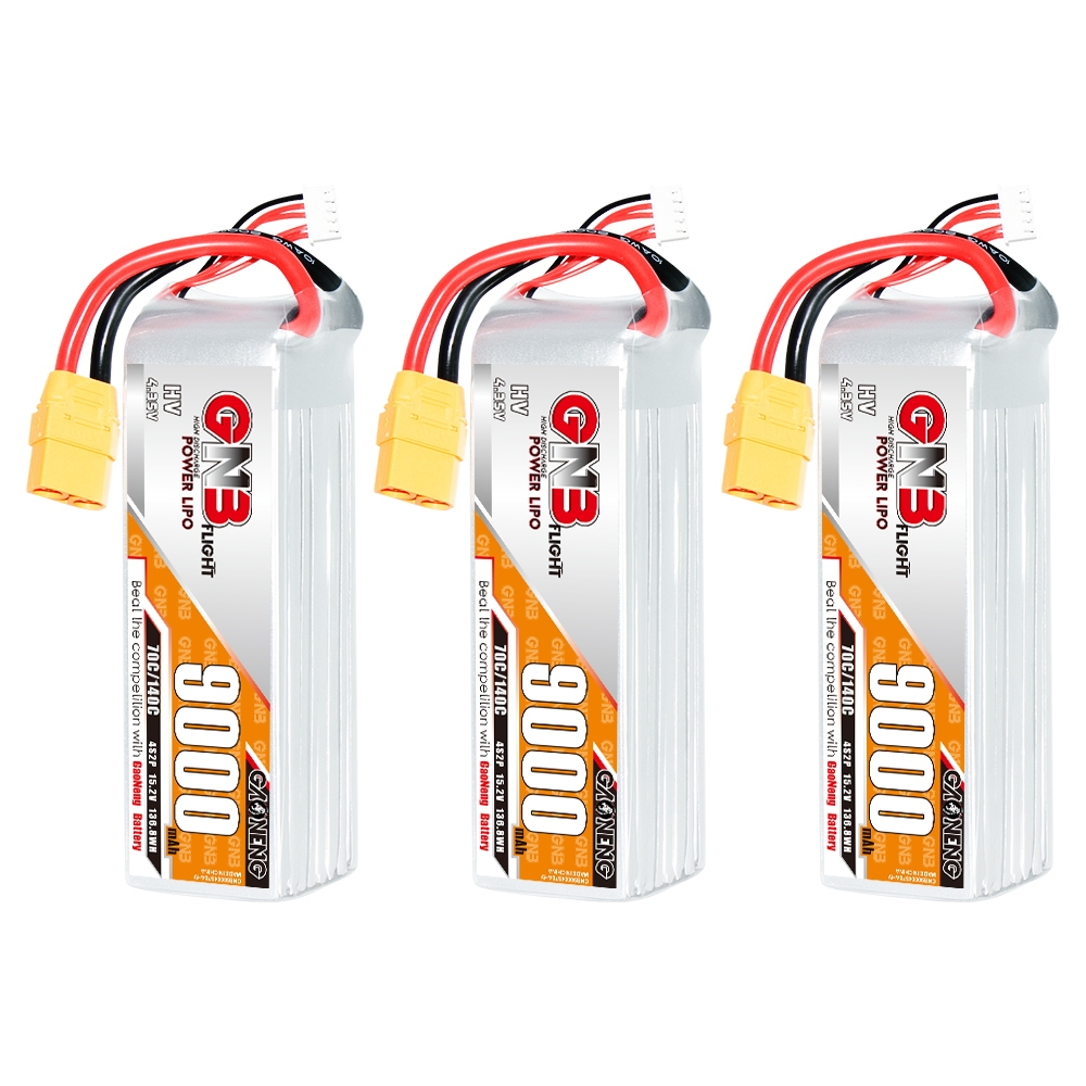 GAONENG GNB HV 4S 15.2V 9000mAh 70C XT90 LiPo Battery