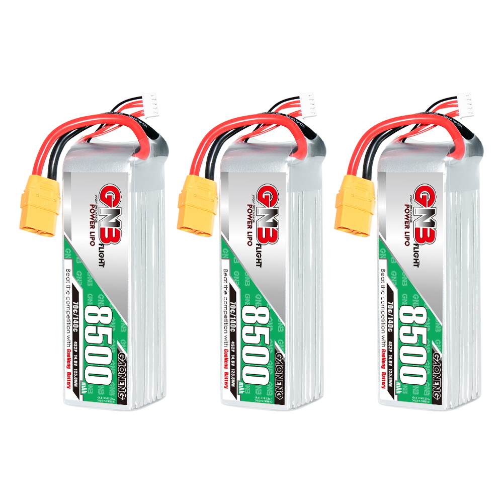 GAONENG GNB 4S 14.8V 8500mAh 70C LiPo Battery XT90