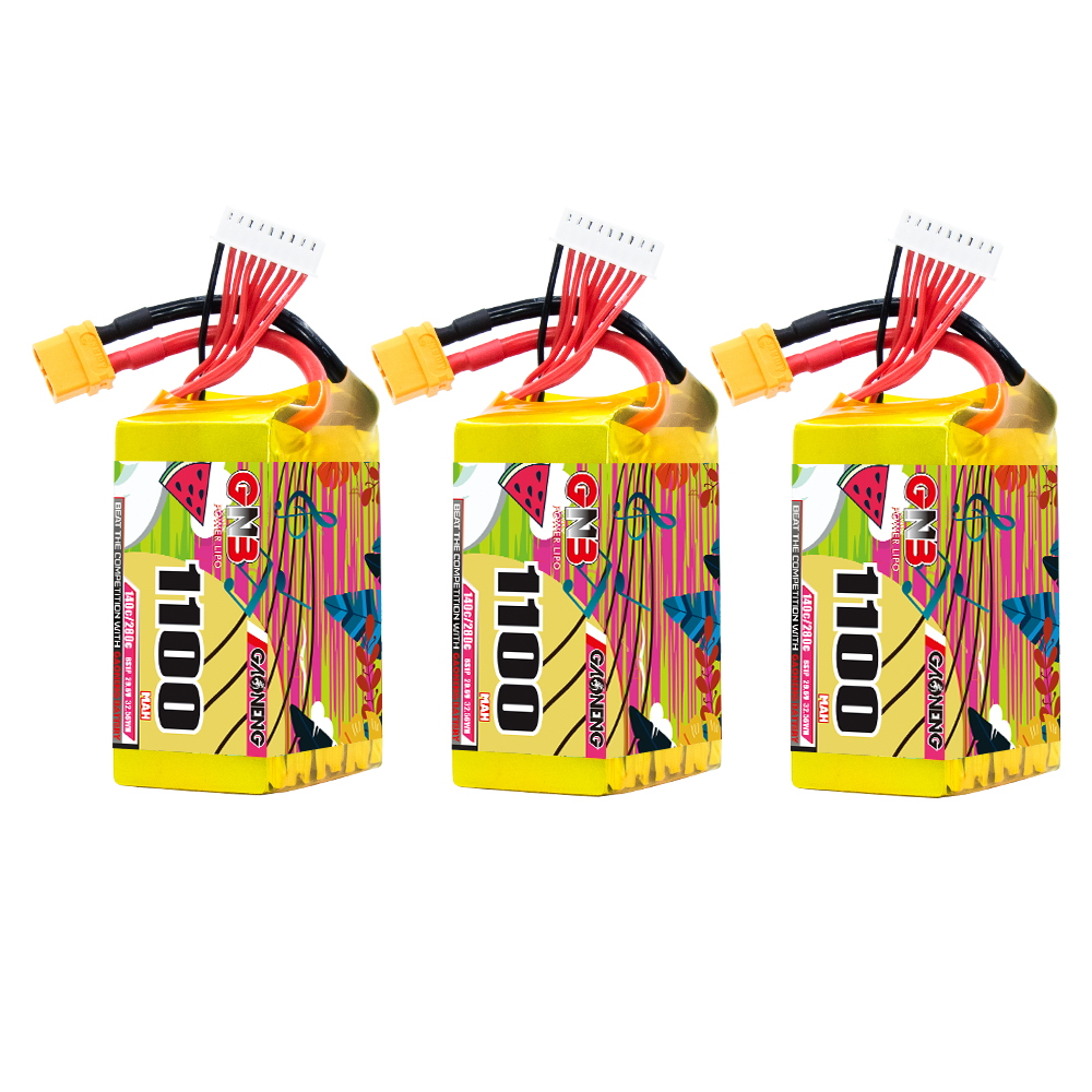 GAONENG GNB 8S 29.6V 1100mAh 140C XT60 LiPo Battery