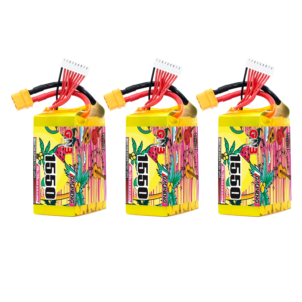 GAONENG GNB 8S 29.6V 1550mAh 140C XT60 LiPo Battery