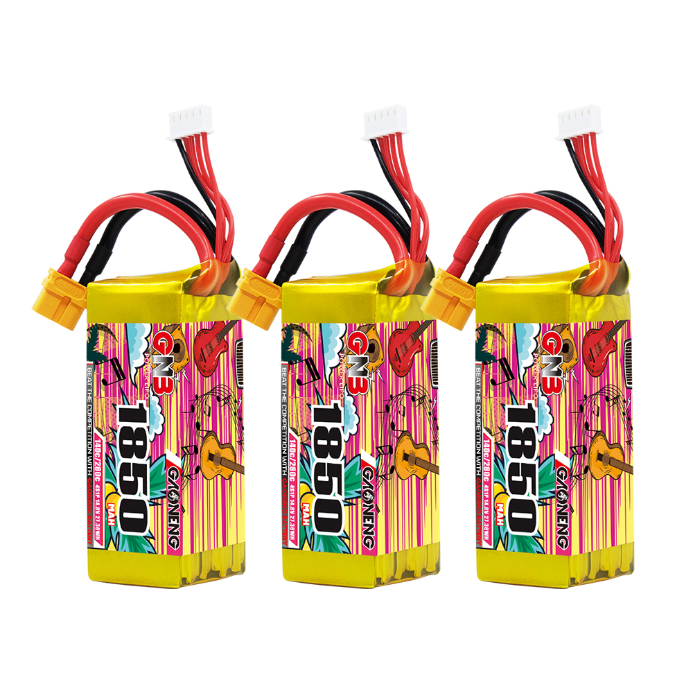 GAONENG GNB 4S 14.8V 1850mAh 140C XT60 LiPo Battery