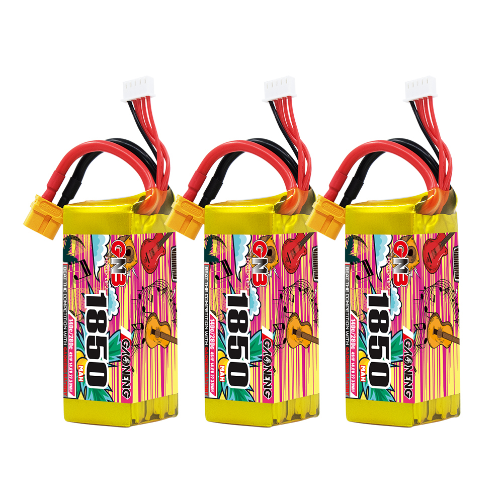 GAONENG GNB 4S 14.8V 1850mAh 140C XT60 LiPo Battery