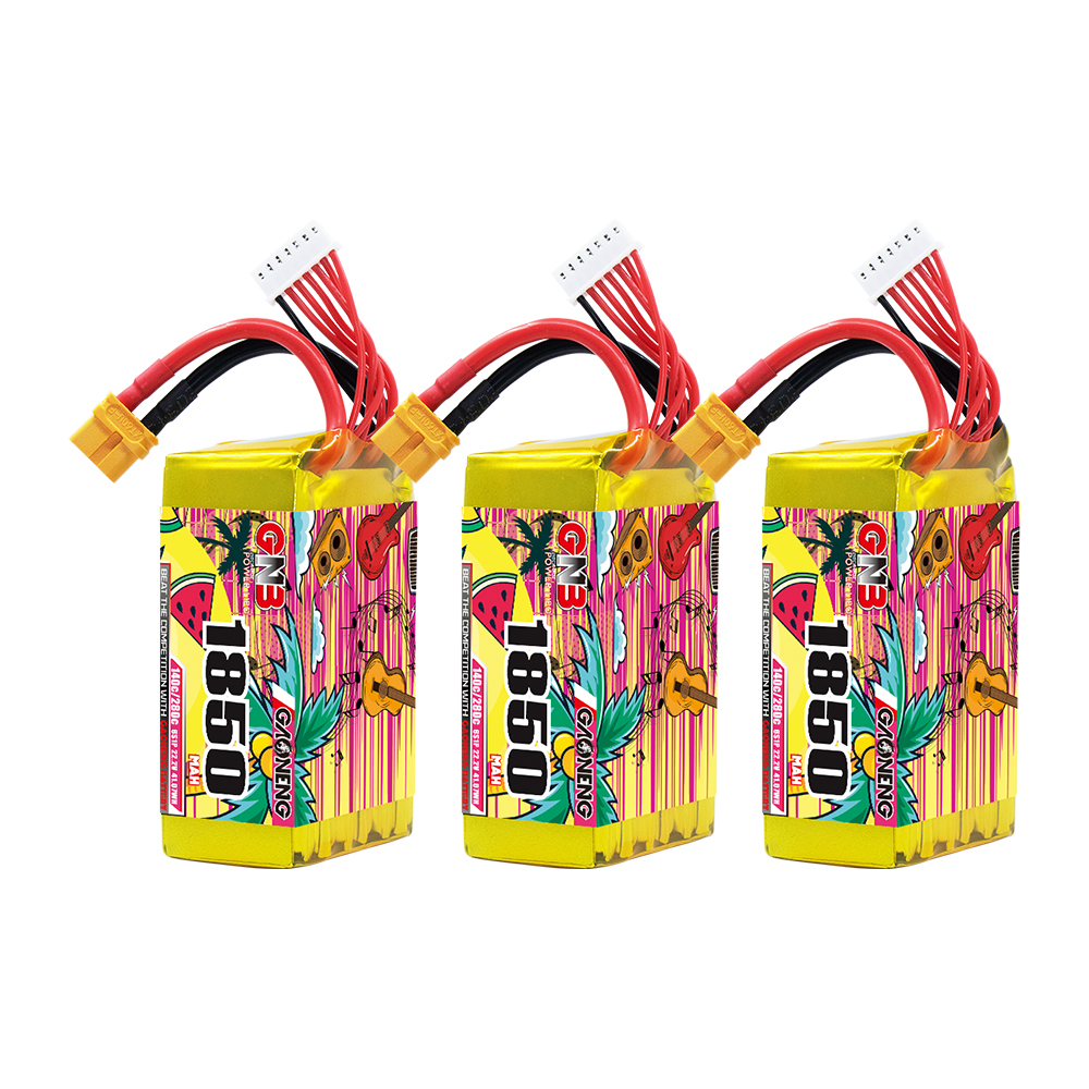 GAONENG GNB 6S 22.2V 1850mAh 140C XT60 LiPo Battery