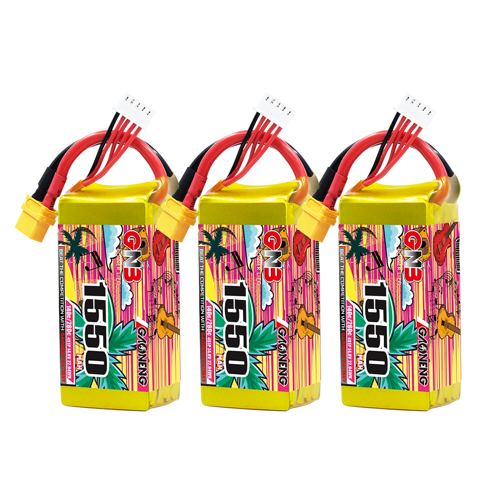 GAONENG GNB 4S 14.8V 1550mAh 140C XT60 LiPo Battery