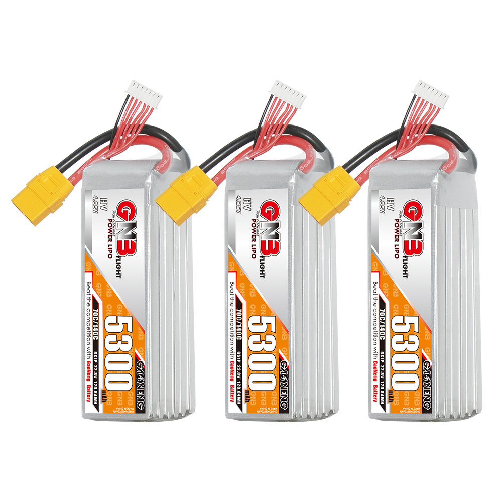 GAONENG GNB HV 6S 22.8V 5300mAh 70C LiPo Battery XT90