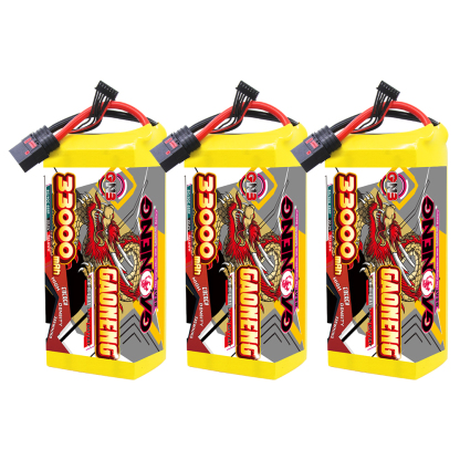 GAONENG GNB 33000mah 6S 22.2V 5C QS8 Semi Solid State Li-ion Battery 335WH/kg