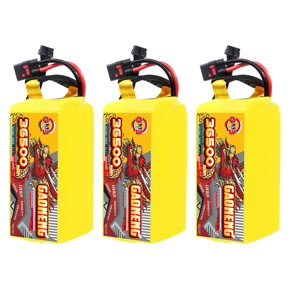 GAONENG GNB 36500mah 44.4V 5C QS8 Semi Solid State Li-ion Battery 335WH/kg/kg 