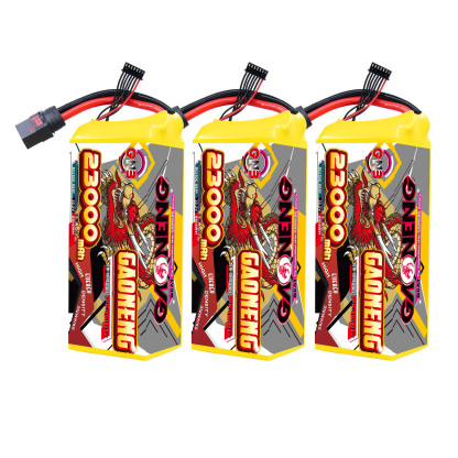 GAONENG GNB 23000mah 6S 22.2V 5C QS8 Semi Solid State Li-ion Battery 310WH/kg