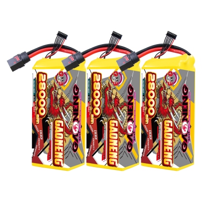 GAONENG GNB 28000mah6S 22.2V 5C QS8 Semi Solid State Li-ion Battery 335WH/kg 