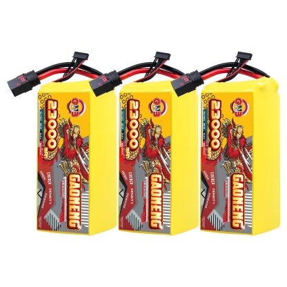 GAONENG GNB 23000mah 8S 29.6V 5C QS8 Semi Solid State Li-ion Battery 310WH/kg