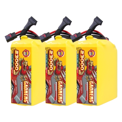 GAONENG GNB 23000mah 16S 59.2V 5C QS8 Semi Solid State Li-ion Battery 310WH/kg