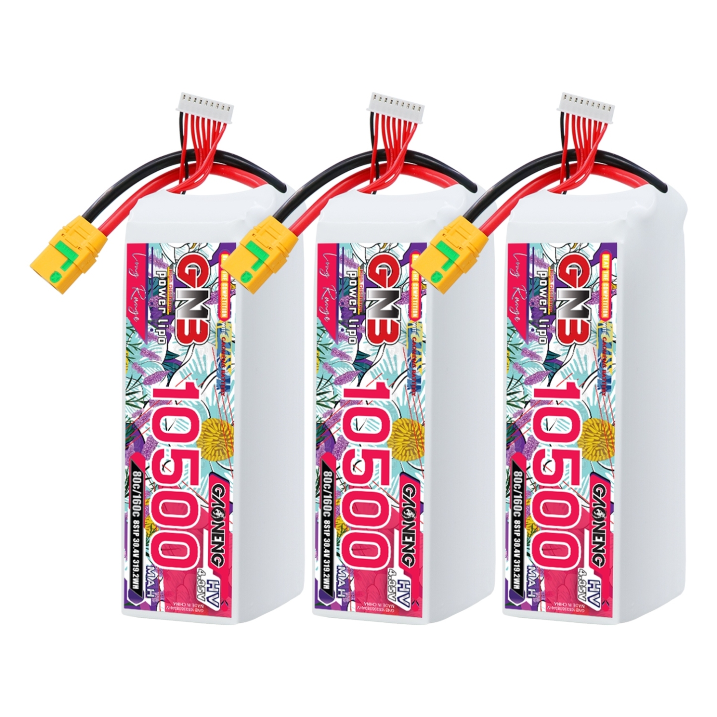 GAONENG GNB 8S1P 30.4V 10500mah 80C LiPo Battery XT90S