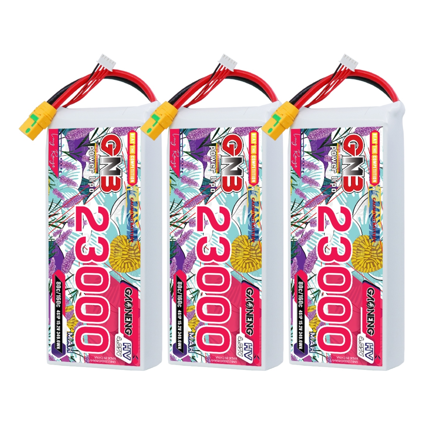 GAONENG GNB 4S 15.2V HV 23000mAh 80C RC LiPo Battery XT90S