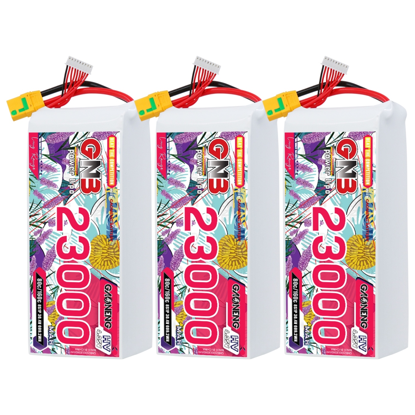 GAONENG GNB 8S1P 30.4V HV 23000mAh 80C LiPo Battery XT90S