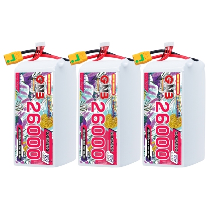 GAONENG GNB 6S 22.8V HV 26000mAh 80C RC LiPo Battery XT90S