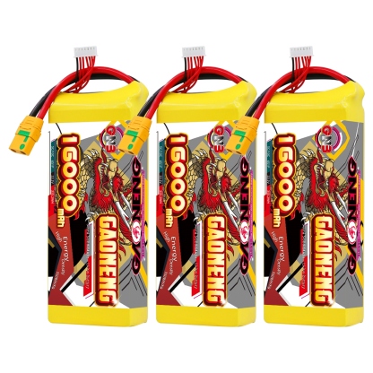 GAONENG GNB 16000mah 6S 22.2V 5C XT90S Semi Solid State Li-ion Battery 350WH/kg