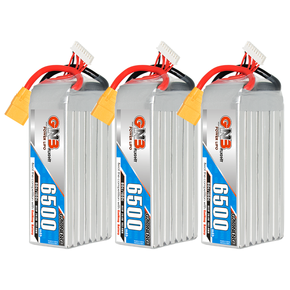 GAONENG GNB 8S 29.6V 6500mAh 80C LiPo Battery XT90