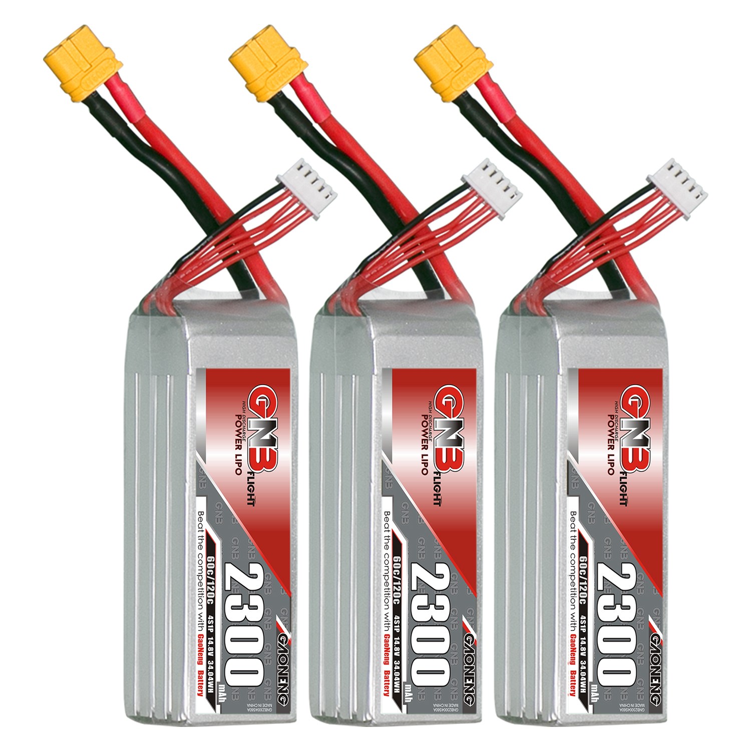 GAONENG GNB 4S 14.8V 2300mAh 60C XT60 LiPo Battery