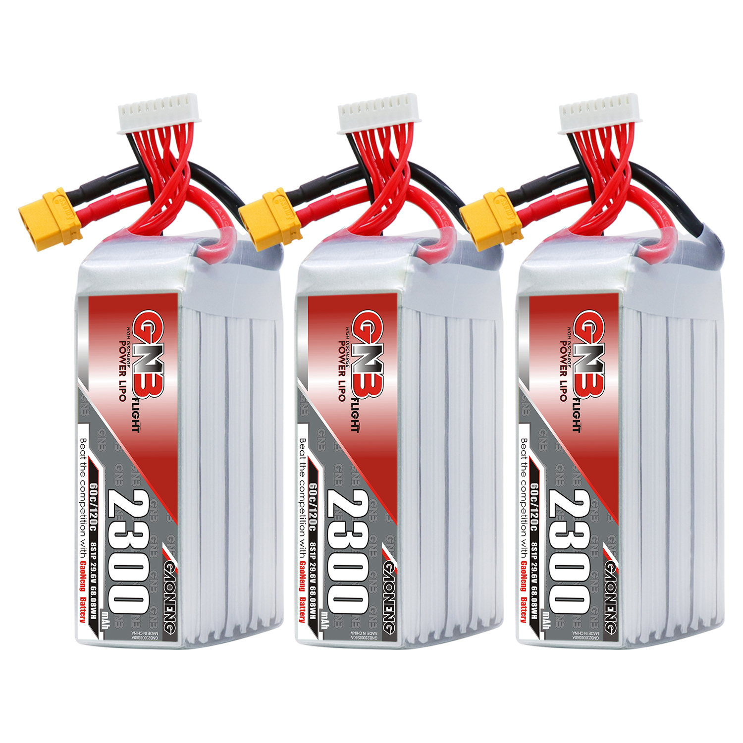 GAONENG GNB 8S 29.6V 2300mAh 60C XT60 LiPo Battery