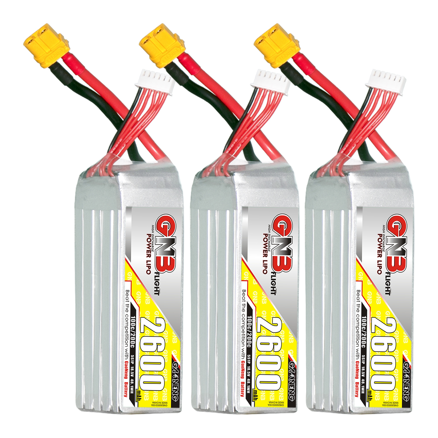 GAONENG GNB 5S 18.5V 2600mAh 100C XT60 LiPo Battery