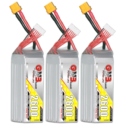 GAONENG GNB 6S 22.2V 2600mAh 100C XT60 LiPo Battery