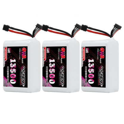 GAONENG GNB 6S 22.2V 13500mah 15C XT60 Li-ion Battery 