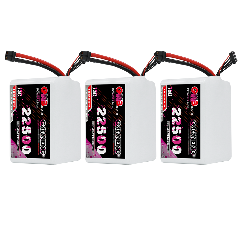 GAONENG GNB 6S5P 22.2V 22500mAh 15C XT60 Li-ion Battery 