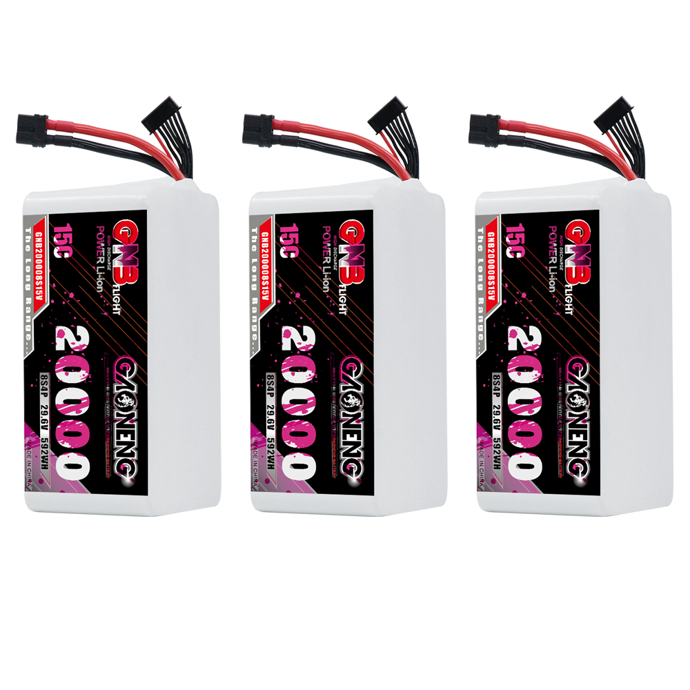 GAONENG GNB 8S4P 29.6V 20000mAh 15C XT60 Li-ion Battery 