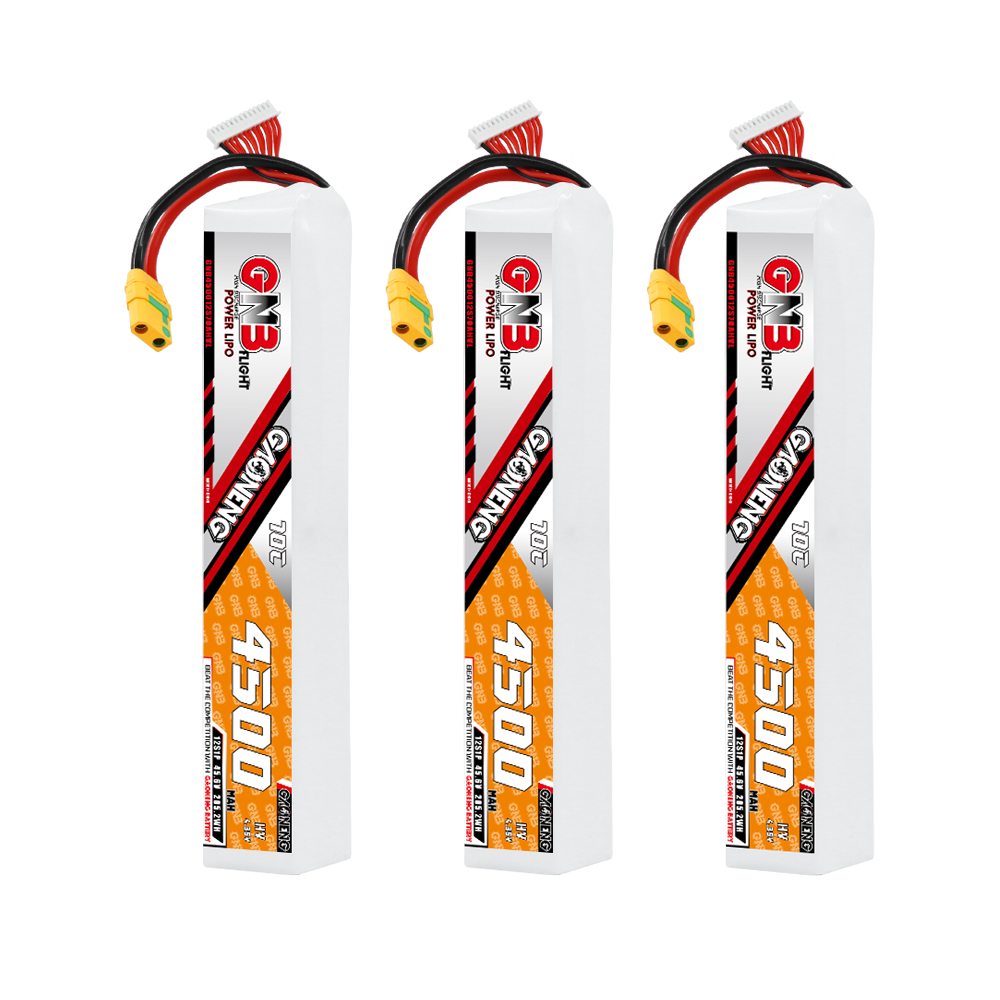 GAONENG GNB 12S 45.6V HV 4500mAh 70C LiPo Battery XT90S
