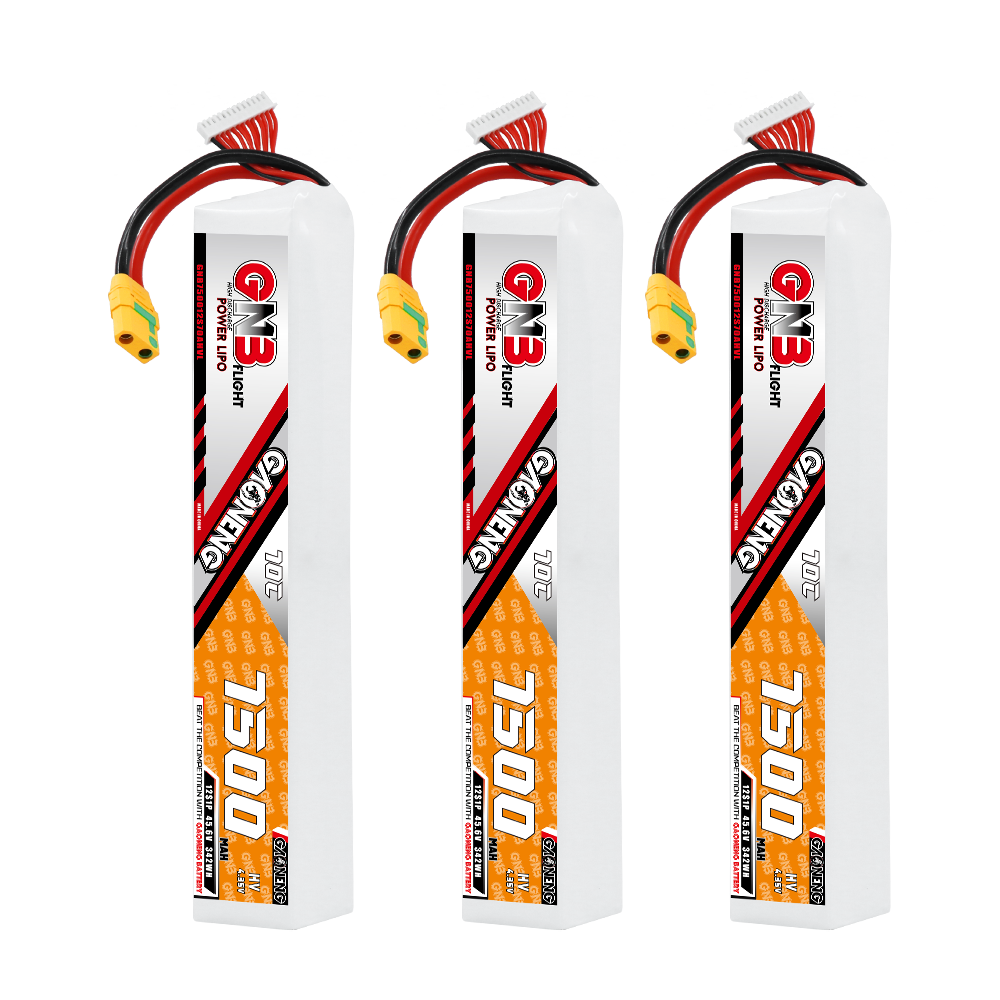 GAONENG GNB 12S 45.6V HV 7500mAh 70C LiPo Battery XT90S