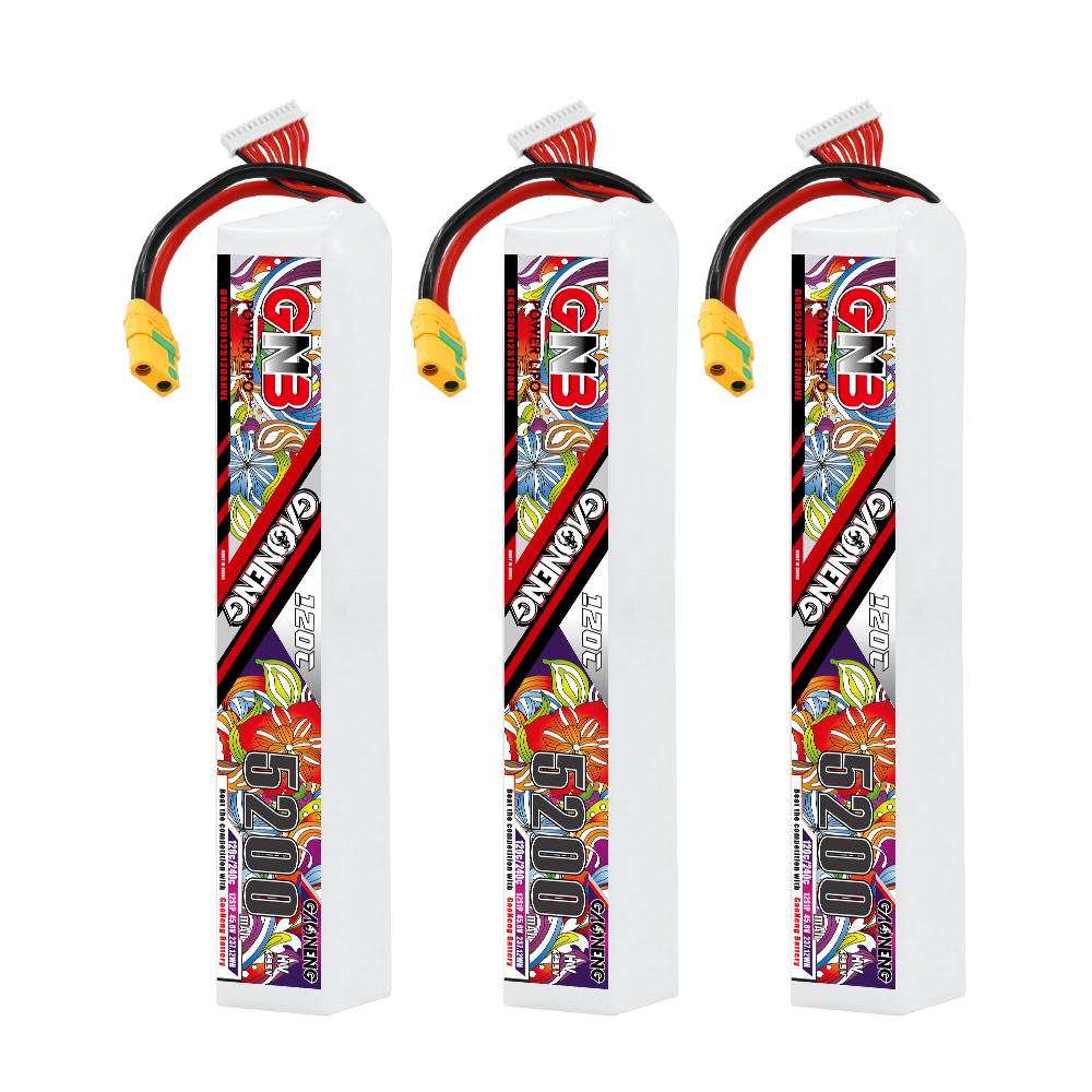 GAONENG GNB 12S 45.6V HV 5200mAh 120C LiPo Battery XT90S