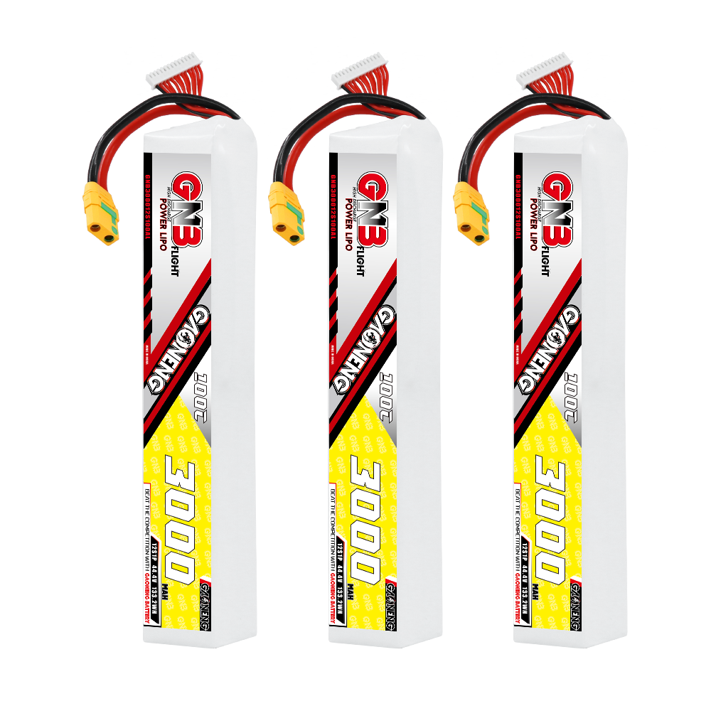 GAONENG GNB 12S 44.4V 3000mAh 120C LiPo Battery XT90S