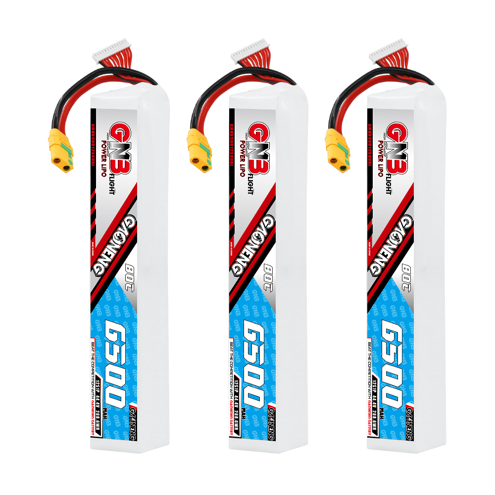 GAONENG GNB 12S 44.4V 6500mAh 80C LiPo Battery XT90S
