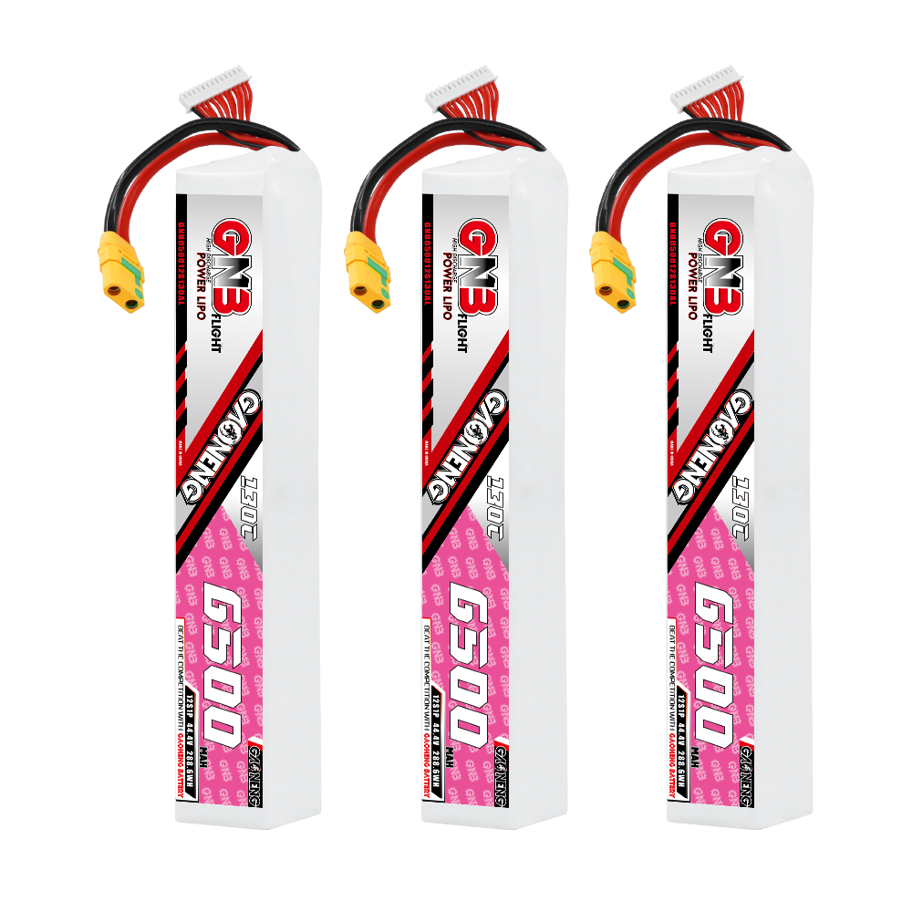GAONENG GNB 12S 44.4V 6500mAh 130C LiPo Battery XT90S