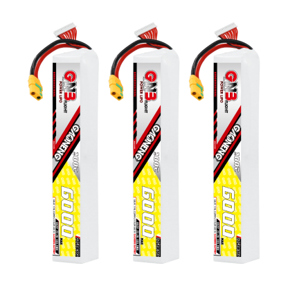 GAONENG GNB 6S 6S2P 22.2V 6000mAh 100C LiPo Battery XT90S