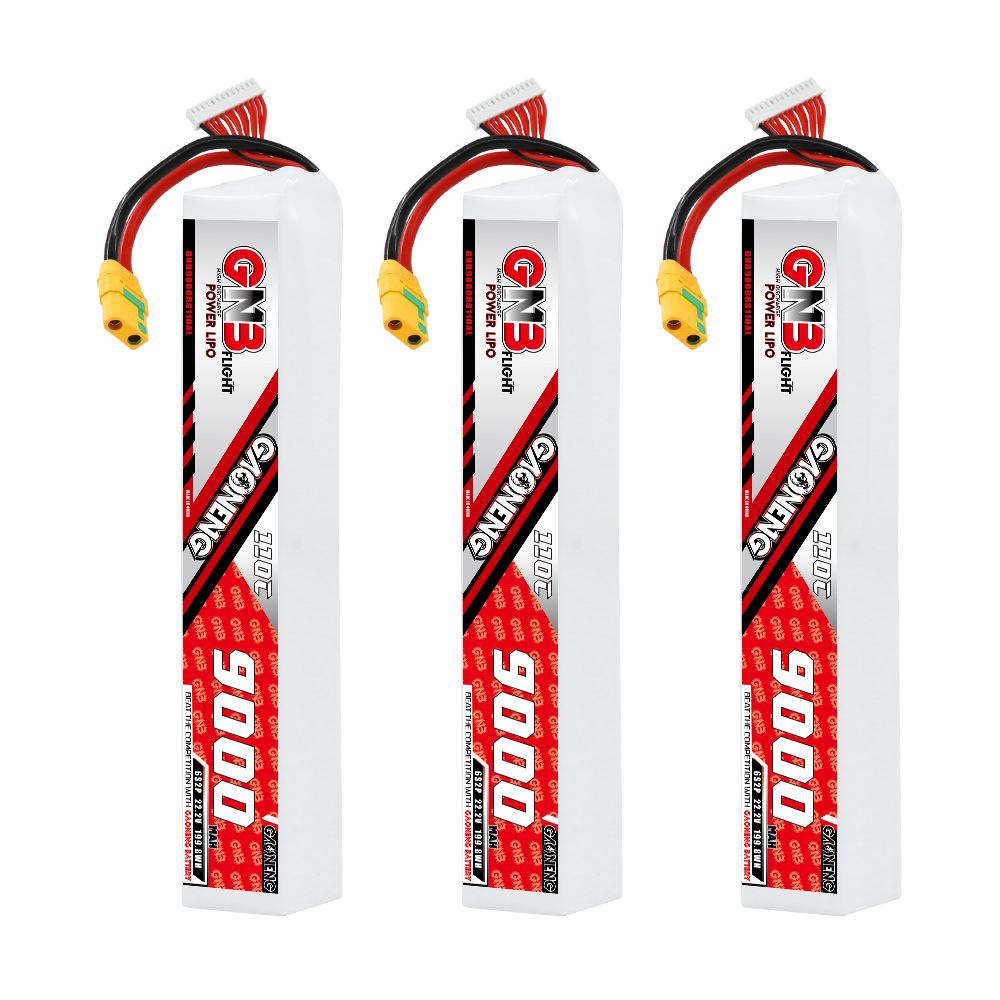 GAONENG GNB 6S 22.2V 9000mAh 110C RC LiPo Battery XT90S Anti Spark