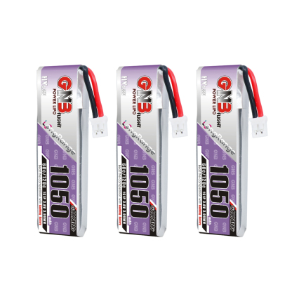 GAONENG GNB LiHV 1S 3.8V 1050mAh 60C PH2.0 Cabled LiPo Battery Long Range