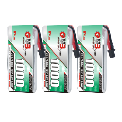 GAONENG GNB LiHV 1S 3.8V 1000mAh 70C A30 Cabled LiPo Battery Long Range