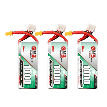 GAONENG GNB LiHV 3S 11.4V 1000mAh 70C XT30 LiPo Battery Long Range