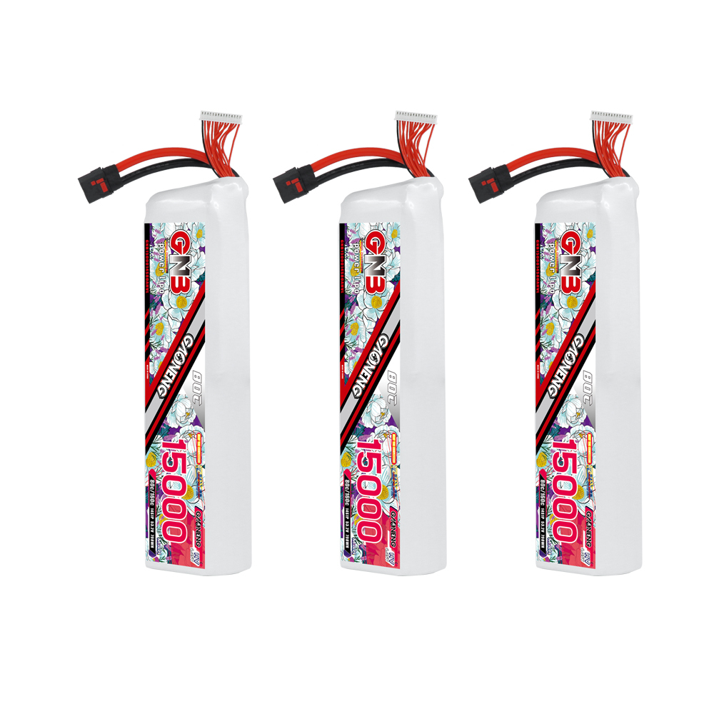 GAONENG GNB  14S1P 53.2V HV 15000mAh 80C RC LiPo Battery QS8