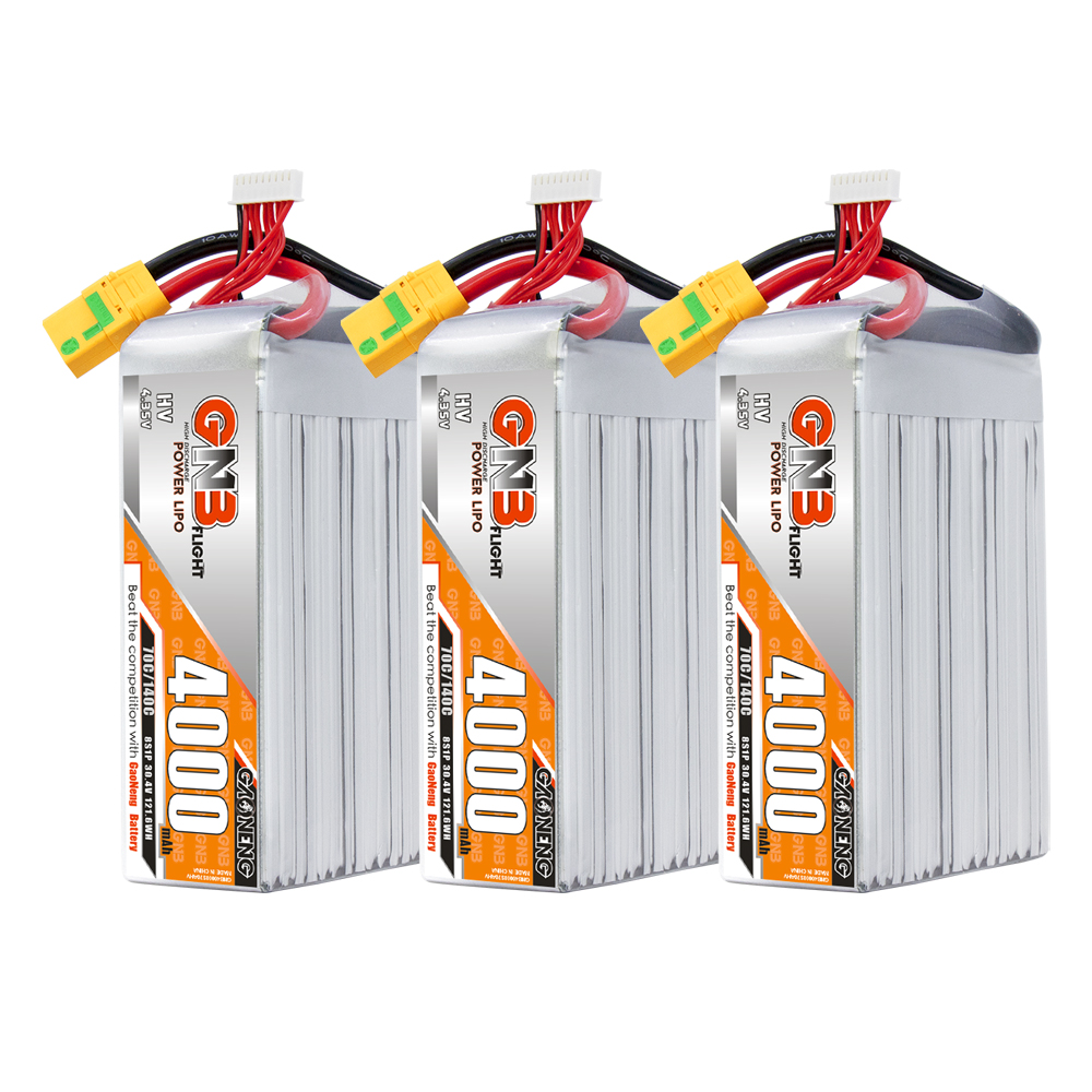 GAONENG GNB HV 8S 30.4V 4000mAh 70C LiPo Battery XT90S
