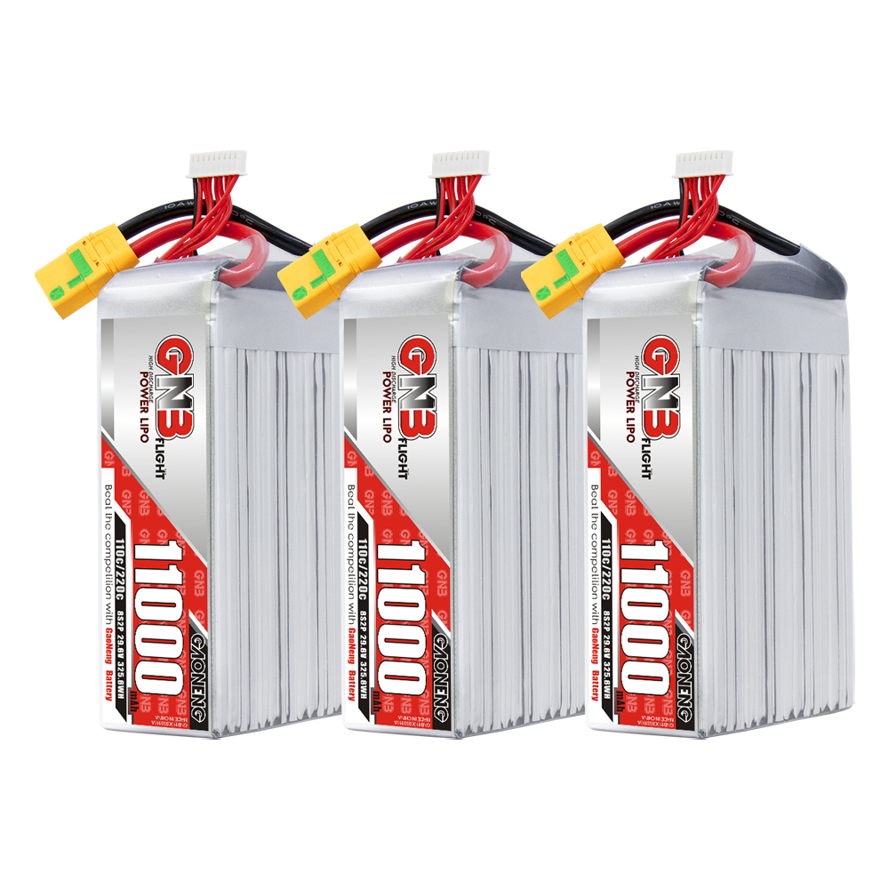 GAONENG GNB 8S2P 29.6V 11000mAh 110C LiPo Battery XT90S
