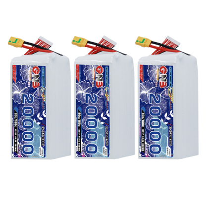 GAONENG GNB 12S1P 44.4V 20000mAh 80C RC LiPo Battery XT90S