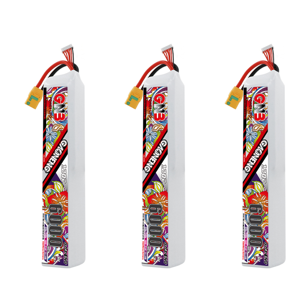 GAONENG GNB 6S 6S2P 30.4V HV 6000mAh 120C LiPo Battery XT90S